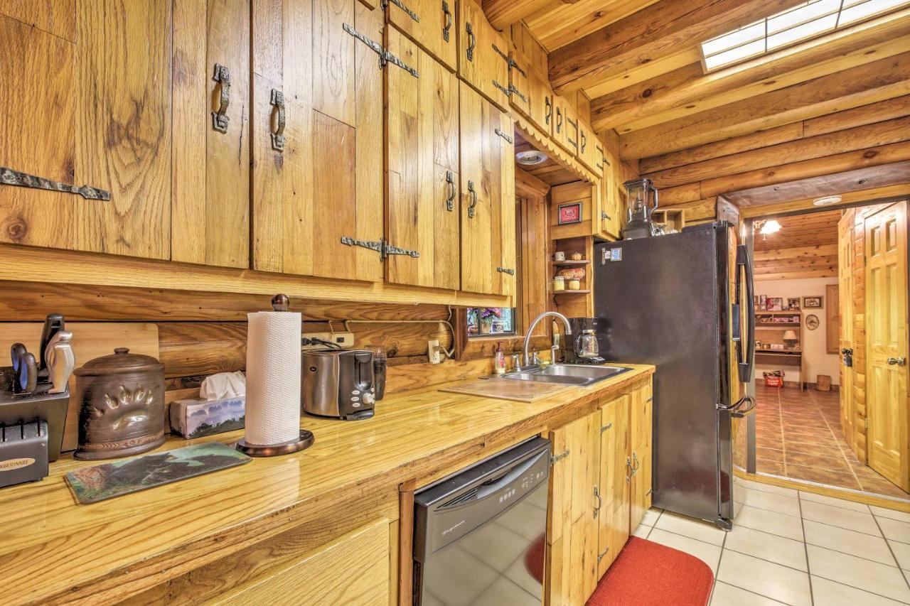 Quiet Inverness Log Cabin With Furnished Deck! Villa Floral City Екстериор снимка