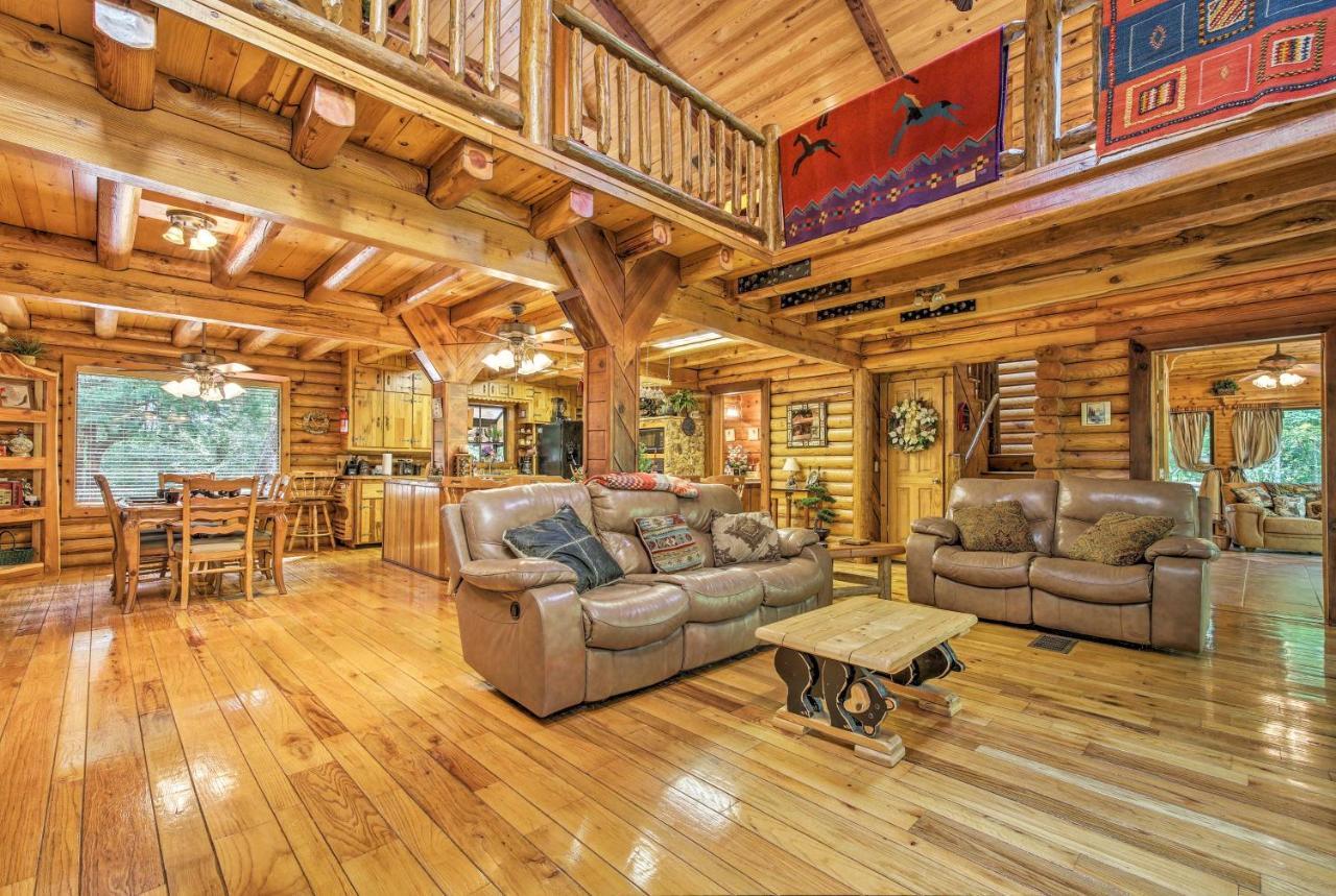 Quiet Inverness Log Cabin With Furnished Deck! Villa Floral City Екстериор снимка