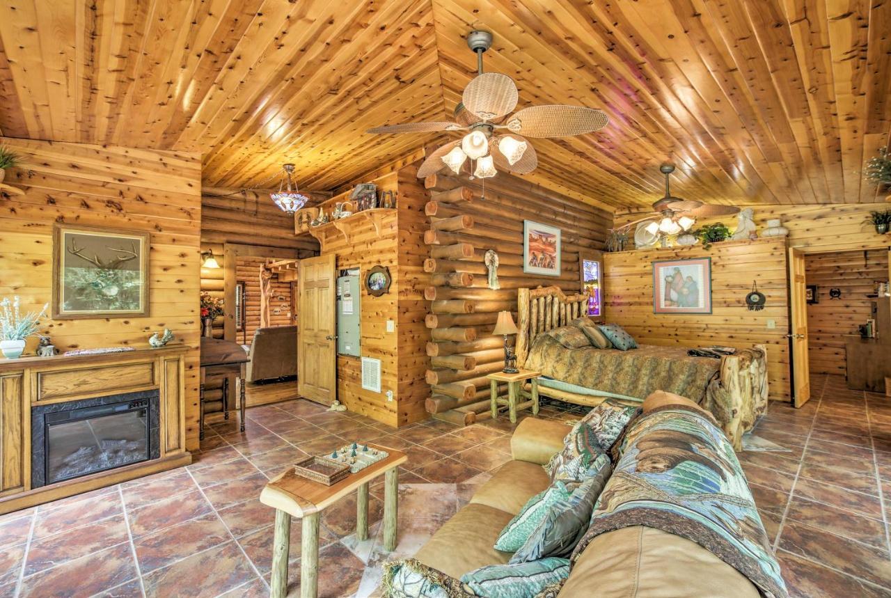 Quiet Inverness Log Cabin With Furnished Deck! Villa Floral City Екстериор снимка