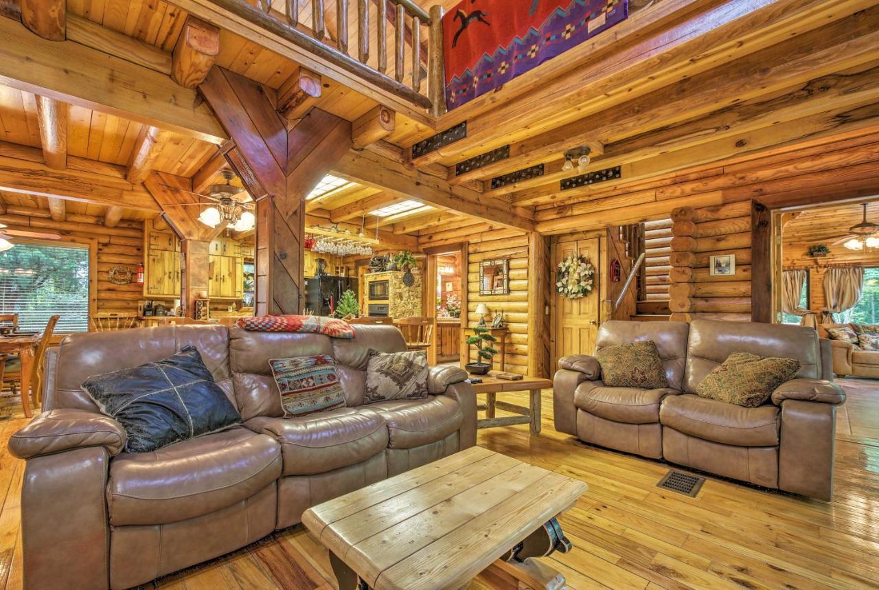 Quiet Inverness Log Cabin With Furnished Deck! Villa Floral City Екстериор снимка