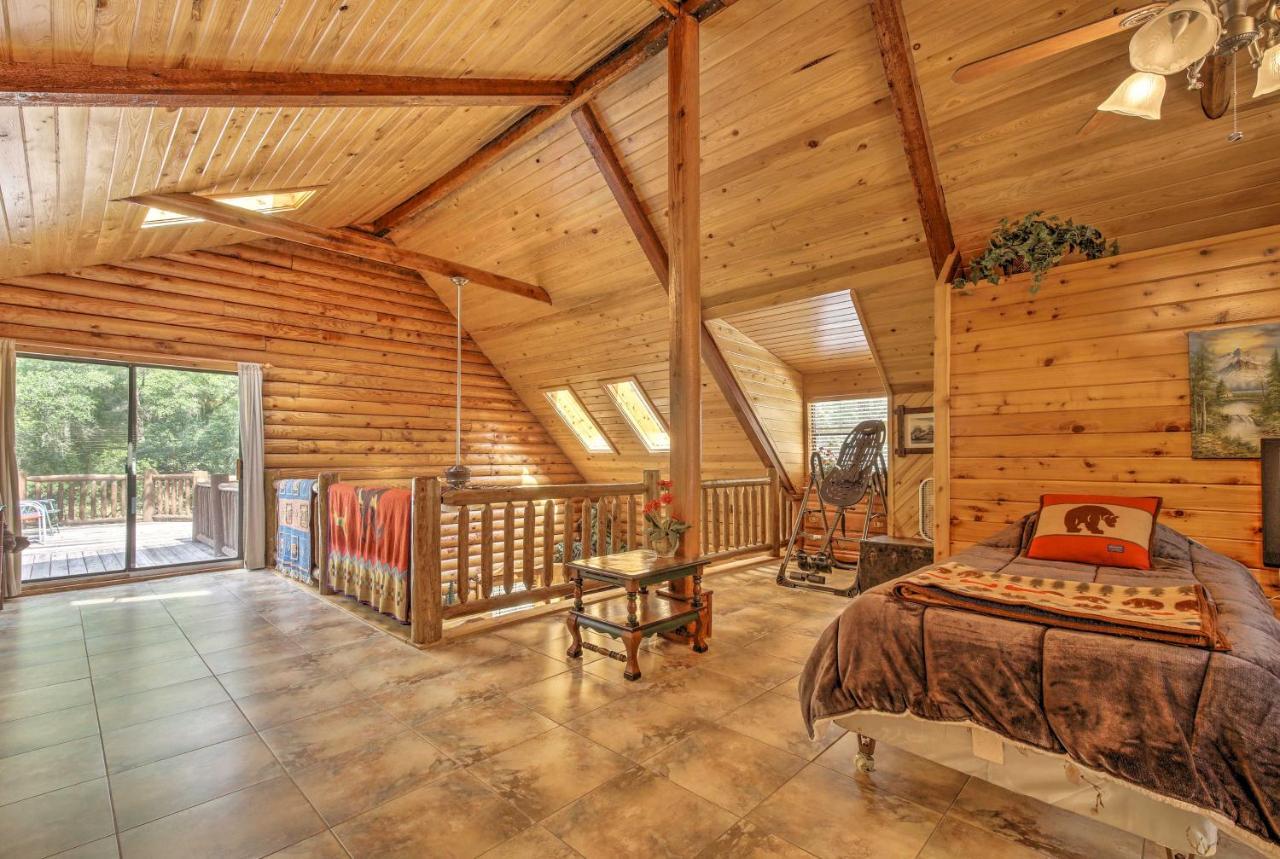 Quiet Inverness Log Cabin With Furnished Deck! Villa Floral City Екстериор снимка